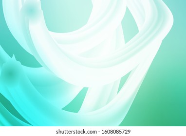 Light Green vector blurred bright texture. Shining colorful illustration in smart style. Blurred design for your web site.