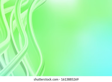Light Green vector blurred bright texture. A completely new colored illustration in blur style. New way of your design.