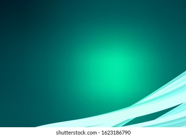 Light Green vector blurred bright template. An elegant bright illustration with gradient. New way of your design.