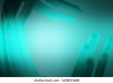 Light Green vector blurred bright texture. Shining colorful illustration in smart style. New style design for your brand book.