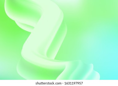 Light Green vector blurred bright texture. Shining colorful illustration in smart style. Smart design for your work.