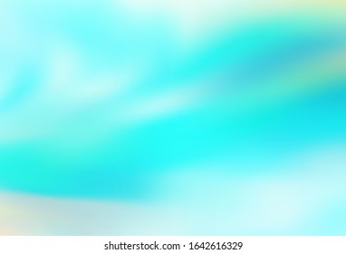 Light Green vector blurred bright pattern. A completely new colored illustration in blur style. New design for your business.