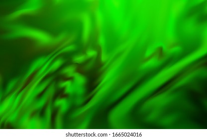 Light Green vector blurred bright template. Shining colored illustration in smart style. New style for your business design.