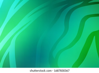 El vector verde claro difuminó la textura brillante. Brillante ilustración colorida de estilo elegante. Diseño inteligente para su trabajo.