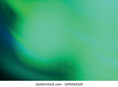 Light Green vector blurred bright pattern. An elegant bright illustration with gradient. New design for your business.