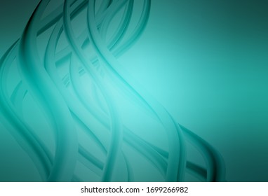 Light Green vector blurred bright pattern. Creative illustration in halftone style with gradient. Blurred design for your web site.