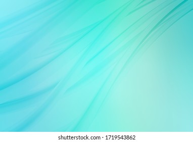 Light Green vector blurred bright pattern. Colorful abstract illustration with gradient. Completely new design for your business.