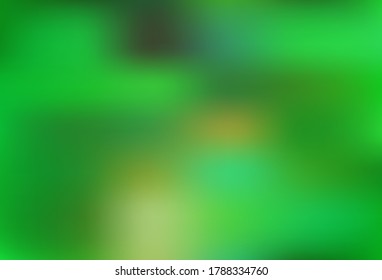 Light Green vector blurred bright template. An elegant bright illustration with gradient. Elegant background for a brand book.