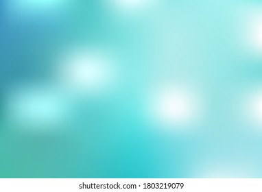 Light Green vector blurred bright pattern. Glitter abstract illustration with gradient design. Elegant background for a brand book.