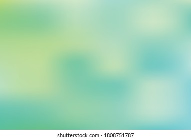 Light Green vector blurred bright pattern. An elegant bright illustration with gradient. New style for your business design.