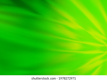 Light Green vector blurred bright background. Creative illustration in halftone style with gradient. Brand new style for your business design.
