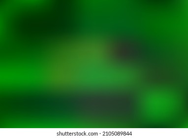 Light Green vector blurred bright pattern. Creative illustration in halftone style with gradient. Template for cell phones.
