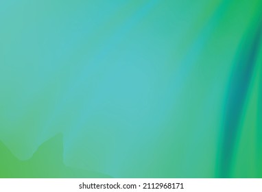Light Green vector blurred bright template. Creative illustration in halftone style with gradient. New design for your business.