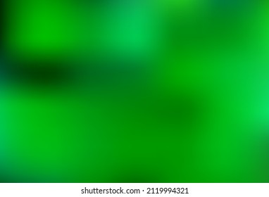 Light Green vector blurred bright pattern. Glitter abstract illustration with an elegant design. Brand new template for your design.