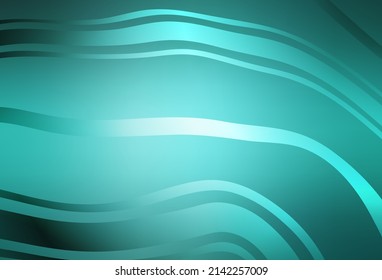 Light Green vector blurred bright pattern. An elegant bright illustration with gradient. Completely new design for your business.