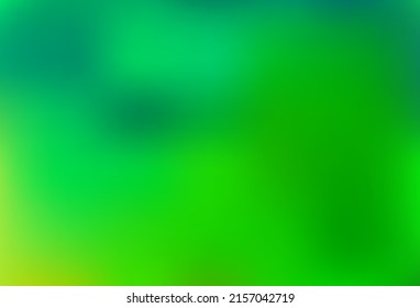 El vector verde claro difuminó el patrón brillante. Ilustración colorida brillante en un estilo completamente nuevo. Plantilla totalmente nueva para su diseño.
