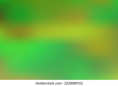 Light Green vector blurred bright background. Creative illustration in halftone style with gradient. Template for any brand book.