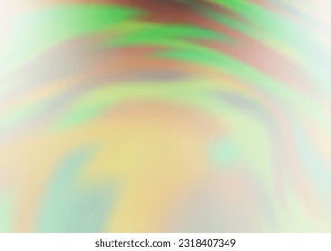 El vector verde claro borra el fondo brillante. Ilustración abstracta colorida con gradiente. El mejor diseño borroso para su negocio.