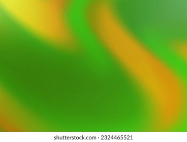 Light Green vector blurred bright background. Glitter abstract illustration with an elegant design. A completely new design for your business.