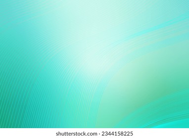 El vector verde claro difuminó el patrón brillante. Ilustración abstracta brillante con diseño gradiente. Nuevo diseño para su negocio.