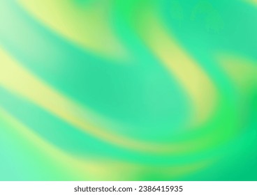 Light Green vector blurred bright template. A vague abstract illustration with gradient. A new texture for your design.
