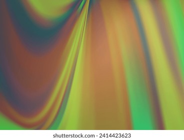 Light Green vector blurred bright background. Colorful illustration in abstract style with gradient. The best blurred design for your business.