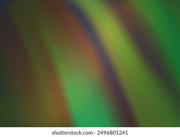 Light Green vector blurred bright pattern. A completely new color illustration in a bokeh style. The best blurred design for your business.