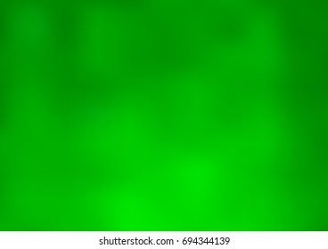 Light Green vector blurred bright background. Creative illustration in halftone style with gradient. The template can be used as a background of a cell phone.