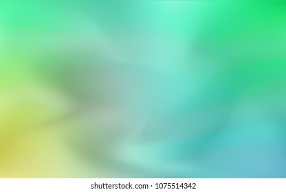 Light Green vector blurred and colored background. Shining colored illustration in a brand-new style. Brand-new style for your business design.