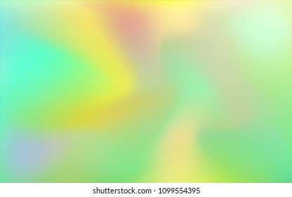 Light Green vector blurred and colored pattern. Creative illustration in halftone style with gradient. The best blurred design for your business.