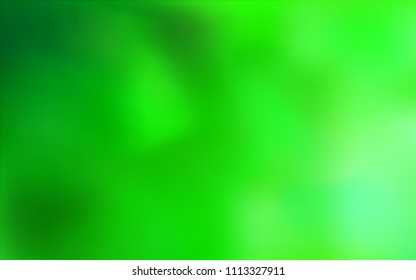 Light Green vector blurred and colored background. A completely new color illustration in a vague style. Brand-new style for your business design.