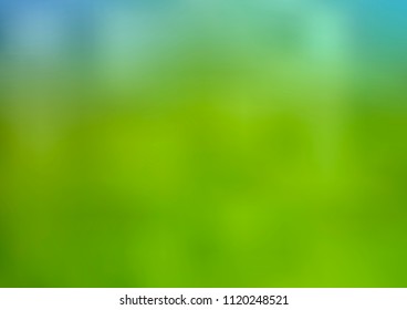 Light Green vector blurred and colored background. Creative illustration in halftone style with gradient. The best blurred design for your business.