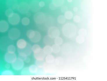 Light Green vector blurred and colored template. Creative illustration in halftone style with gradient. A completely new design for your business.