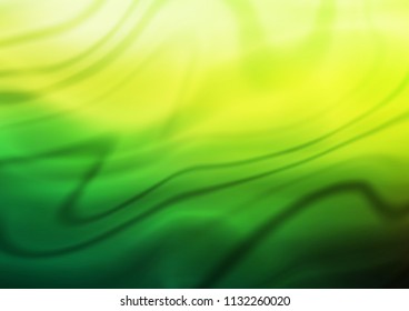 Light Green vector blurred and colored pattern. A completely new color illustration in a vague style. The template can be used as a background of a cell phone.