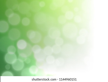 Light Green vector blurred and colored template. Colorful abstract illustration with gradient. The template can be used for your brand book.