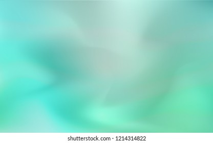 Light Green vector blurred and colored background. Brand-new colored illustration in blurry style with gradient. The best blurred design for your business.