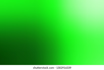 Light Green vector blurred and colored pattern. A completely new colored illustration in blur style. New style for your business design.