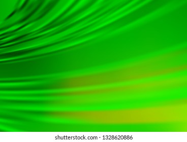 Light Green vector blurred and colored template. Glitter abstract illustration with an elegant design. A completely new template for your design.