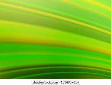 Light Green vector blurred and colored background. A completely new color illustration in a bokeh style. The template for backgrounds of cell phones.
