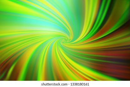 Light Green vector blurred and colored pattern. Glitter abstract illustration with gradient design. Background for a cell phone.