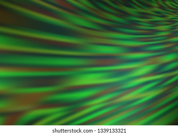Light Green vector blurred and colored background. Glitter abstract illustration with an elegant design. A completely new design for your business.