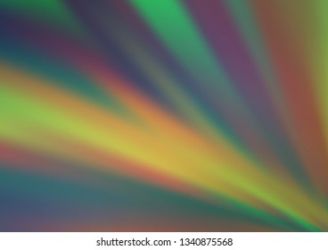 Light Green vector blurred and colored background. Shining colorful illustration in a Brand new style. The template can be used for your brand book.