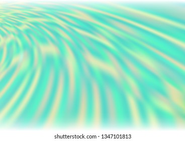 Light Green vector blurred and colored background. Glitter abstract illustration with an elegant design. The template can be used for your brand book.
