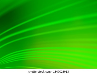 Light Green vector blurred and colored background. Glitter abstract illustration with an elegant design. The best blurred design for your business.