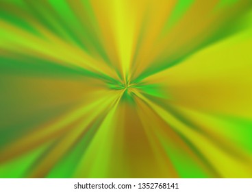 Light Green vector blurred and colored template. A completely new color illustration in a bokeh style. The template for backgrounds of cell phones.