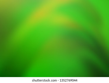 Light Green vector blurred and colored background. Shining colorful illustration in a Brand new style. A completely new design for your business.