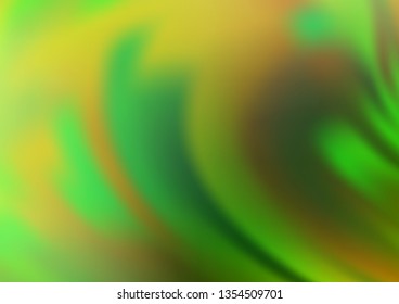 Light Green vector blurred and colored background. An elegant bright illustration with gradient. A new texture for your design.