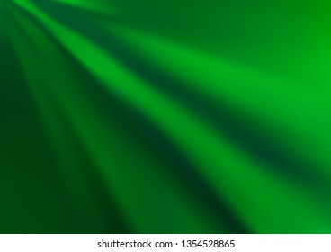 Light Green vector blurred and colored background. Glitter abstract illustration with an elegant design. The best blurred design for your business.