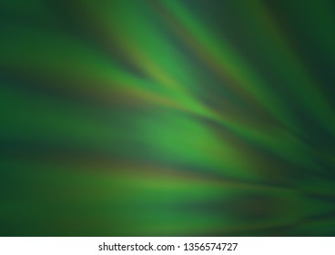 Light Green vector blurred and colored background. Shining colorful illustration in a Brand new style. Brand new design for your business.