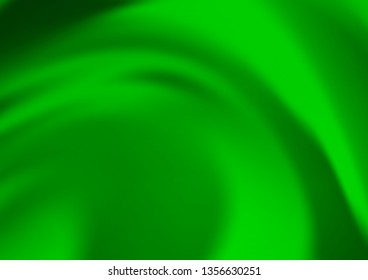 Light Green vector blurred and colored template. An elegant bright illustration with gradient. The elegant pattern for brand book.